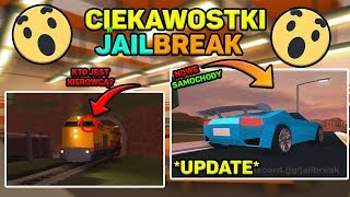 Ciekawostki w JailBreak Nowe samochody Roblox PL [upl. by Ahel]