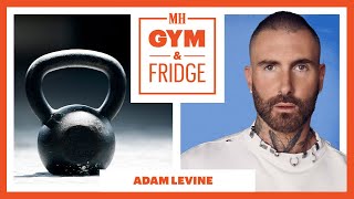 Adam Levine Shows Off His Gym and Fridge  Gym amp Fridge  Mens Health [upl. by Penoyer]