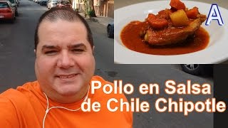 Pollo en Salsa de Chile Chipotle Comidas Mexicanas Caseras Faciles y Economicas [upl. by Hecht]