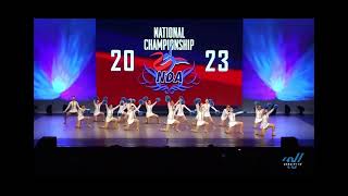 Olathe Northwest Varsity Raven Dance Team  Large Varsity Pom  National Finals Performance  2023 [upl. by Hplodnar]