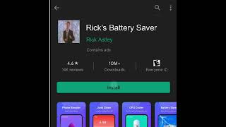 When you download A Battery saver app [upl. by Nomrej]