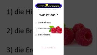 Was ist das Obst learngerman Germanquiz germanvocabulary deutschlernen easygerman lernen [upl. by Beaston972]