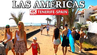 TENERIFE  PLAYA DE LAS AMÉRICAS  Actual Appearance in Different Places 🌡️ 4K Walk ● October 2024 [upl. by Stewart]