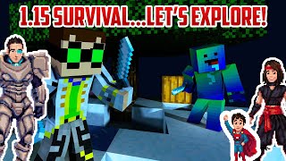 Minecraft 115 Survival LETS GO EXPLORING [upl. by Nyleek]