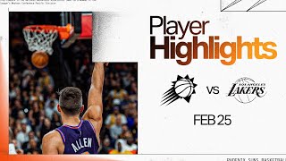 Grayson Allen with a team high 24 points in the Phoenix Suns win [upl. by Duyne]