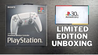 Dualsense Controller 30th Anniversary Limited Edition Unboxing [upl. by Hospers994]