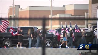 Edmond students standing up to school officials after they said they weren’t allowed to fly flag [upl. by Asa456]