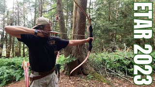 A look inside the Largest Traditional Archery Gathering in the World ETAR 3D Archery Shoot [upl. by Hgiel]