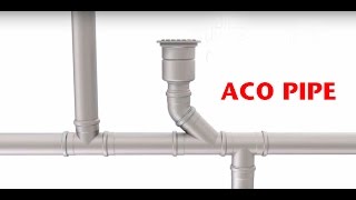 ACO Pipe  Tuberías en acero inoxidable [upl. by Boothman]