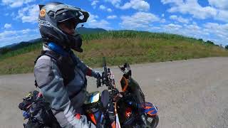 GWNF Warm Springs Ride on KTM 890 Adventure [upl. by Brien927]