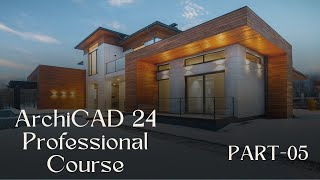 ArchiCAD 24 Professional Course Part05 [upl. by Lolande331]