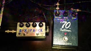 Zvex Box of Rock vs Fulltone 70 Fuzz [upl. by Zandt]