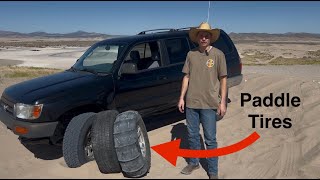 Street tires vs All terrain tires in the sand Which one works best [upl. by Dihsar]