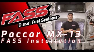 Paccar MX 13 Fuel System Upgrade [upl. by Eanel632]