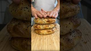 Perfekte Fladenbrote😍 Das komplette Rezept findest du auf Instagram☺️ backen brot fy fyp [upl. by Aneliram756]