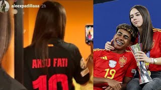 Lamine Yamal’s Ex Alex Padilla in Love with Ansu Fati [upl. by Blim29]