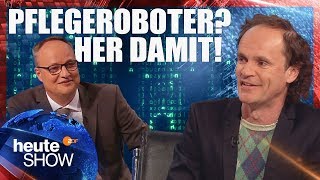 Werden Roboter uns ersetzen Antworten von Olaf Schubert  heuteshow vom 27042018 [upl. by Anglo919]