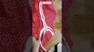 Neck Design With Joint Lace ✨♥  stitching sewingtutorial fashion stitchingshorts neckdesign [upl. by Anol]