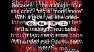 Dope Rebel Yell with lyrics [upl. by Laurinda157]