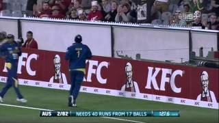 2nd T20 AUS v SL  Match Wrap [upl. by Copland551]