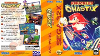 Knuckles Chaotix OST  Title Screen [upl. by Ebehp]