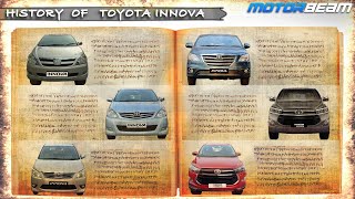 Toyota Innova History  Indias Favourite MPV  MotorBeam [upl. by Ardnahc285]