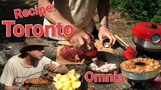 Omnia oven How to make TORONTO primus omni lite Ti Trangia camping outdoor cooking [upl. by Bernita]