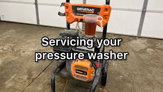 Generac Pressure Washer Service [upl. by Retniw]