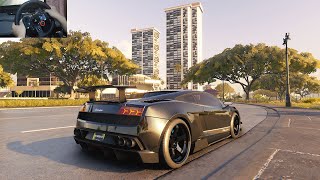 Lamborghini Gallardo Performante  The Crew Motorfest  Logitech G29 Steering Wheel Gameplay [upl. by Aivartal967]