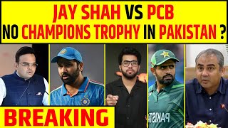 🔴BREAKING  JAY SHAH KA BADA DECISION  NO CHAMPIONS TROPHY IN PAKISTAN [upl. by Yenaiv]