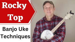 Rocky Top  Bluegrass on Banjo Ukulele [upl. by Anicul]