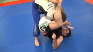 BJJ  Triangle sweep when stacked by opponent [upl. by Myrvyn]