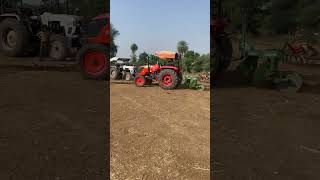 Kubota tractor 🚜 disc plow best performance [upl. by Renrag360]