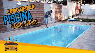 Como Limpar Piscina passo a passo completo [upl. by Nancee717]