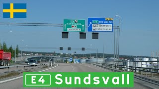 Sweden E4 to Sundsvall [upl. by Niwre]