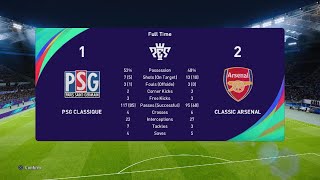 PSG vs Arsenal CLASSIC TEAMS [upl. by Mariandi871]