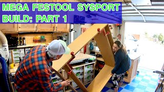 Festool SysPort w drawers BUILD  Part 1 [upl. by Inek493]