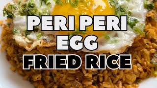 peri peri egg rice home style  how to make peri peri egg rice  chef vipin [upl. by Xaviera291]