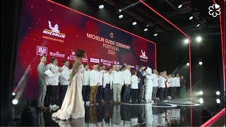 Best of the MICHELIN GUIDE CEREMONY Portugal 2024 in Algarve [upl. by Ebarta]