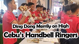 Ding Dong Merrily on High by Handbells Ringers [upl. by Eizdnil]