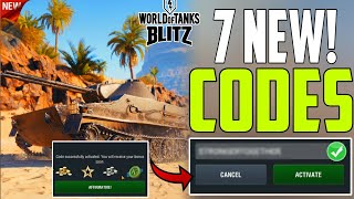 NEW CODES⚠️World Of Tanks Blitz Bonus Codes  WOT Blitz Codes  wot Codes 2024 [upl. by Susejedesoj]