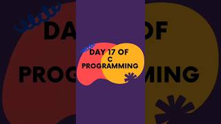 Day 17  Operators in C  Types of operators coding exam programming codingtips jntuexams [upl. by Eiralav827]