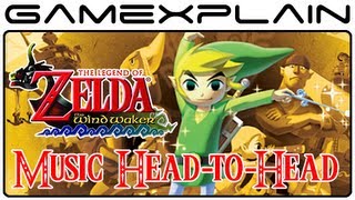 Zelda Wind Waker HD vs GCN  Music HeadtoHead Comparison Video [upl. by Stockmon]