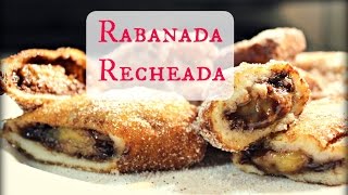 Rabanada Recheada com Banana e NUTELLA por Elisa Bighetti [upl. by Nimajneb266]