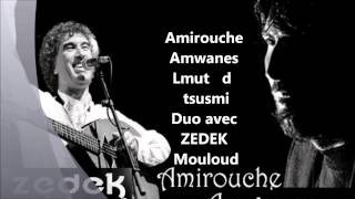 amirouche Amwanes duo zedek mouloud ¤¤ Lmut d tsusmi ¤¤ [upl. by Ladnyk]