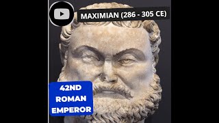 🏛️42Roman Emperors Series Emperor Maximian 286  305 CE  Herculius  Tetrarchy era 286305 CE [upl. by Ettelorahc283]