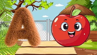 A Apple Song  Inspired By ABC song Gracies Corner  Nursery Rhymes  Kids Songs 160 [upl. by Cence111]