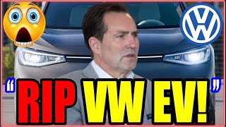 NO WAY OUT Volkswagen Cant Sell EVs Anymore [upl. by Dnama172]