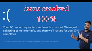 Your device ran into a problem and needs to restart  Windows 10118  Blue Screen Error [upl. by Mina490]