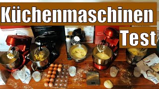 Küchenmaschinen Test 24 bis 140€  5 Geräte von Bosch Aicok Cookmii und Klarstein [upl. by Alakim]